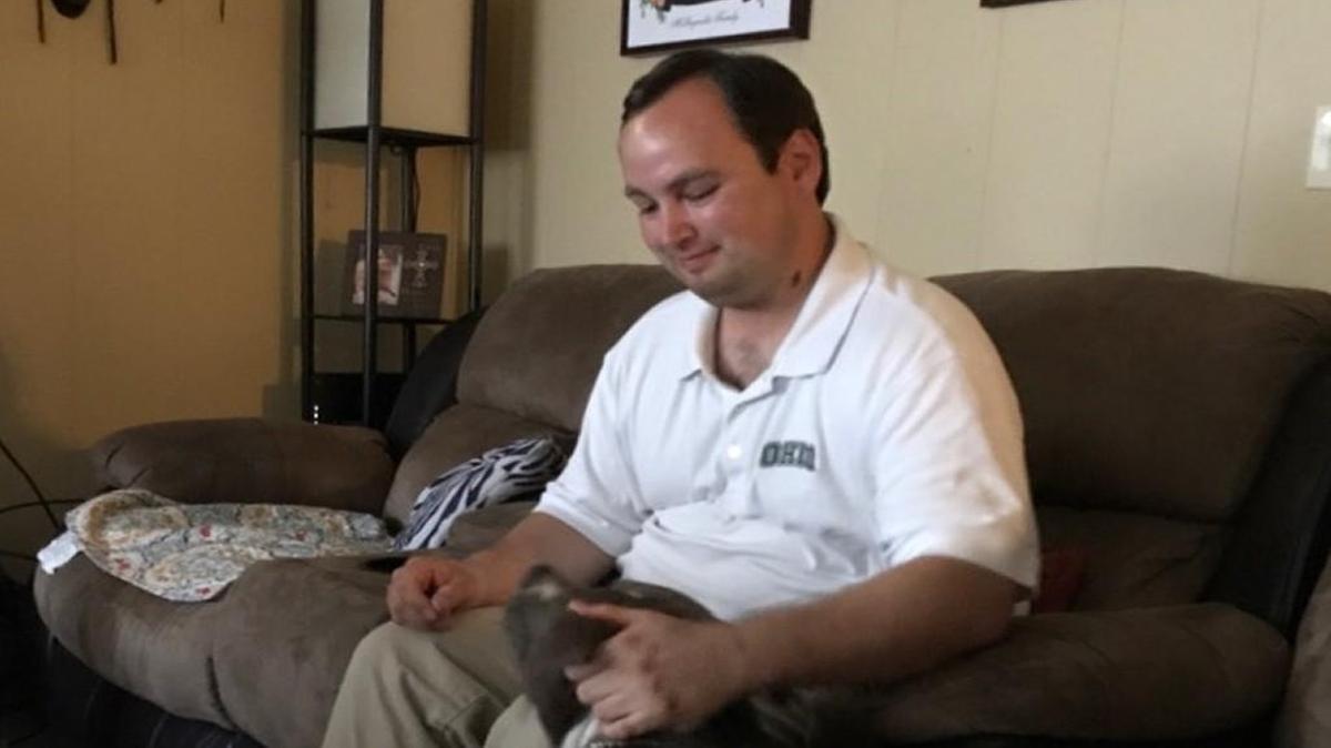 Jesse McReynolds was released from the Special Commitment Center on McNeil Island last week after nearly nine years there. He never received a trial for his civil commitment during that time.