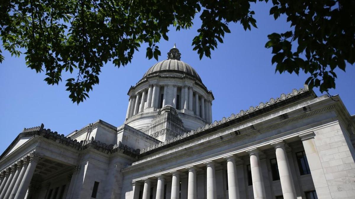The Legislative Building is shown Friday, June 30, 2017, at the Capitol in Olympia, Wash. (AP Photo/Ted S. Warren)