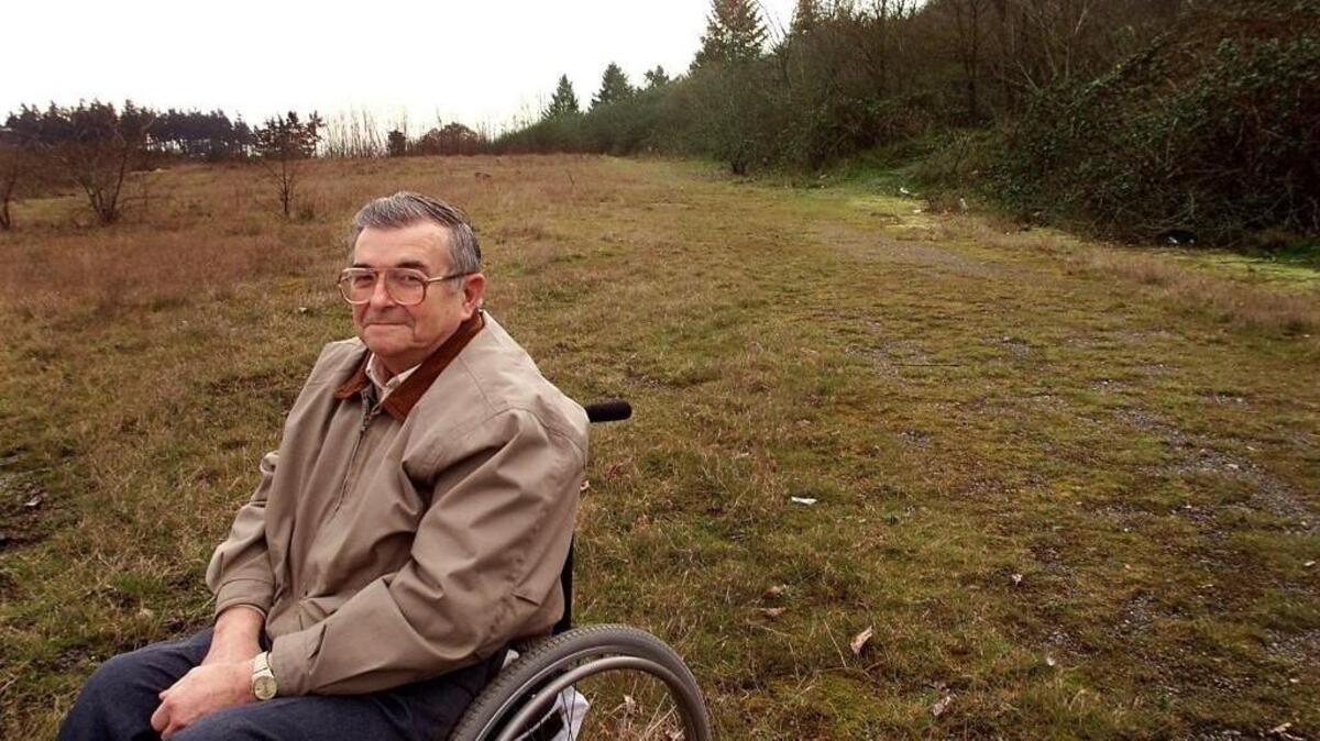 Skip Vaughn at Wapato Hills, now a city park.