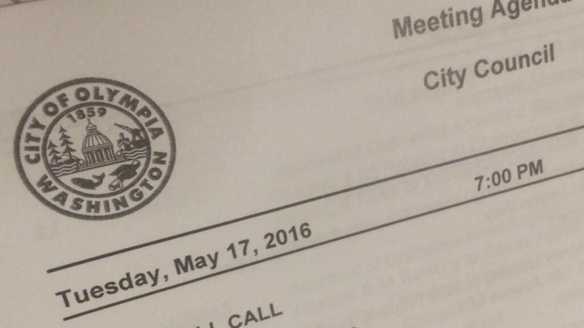 The Olympia City Council directed staff to draft an ordinance for an income tax that would go before voters in November.