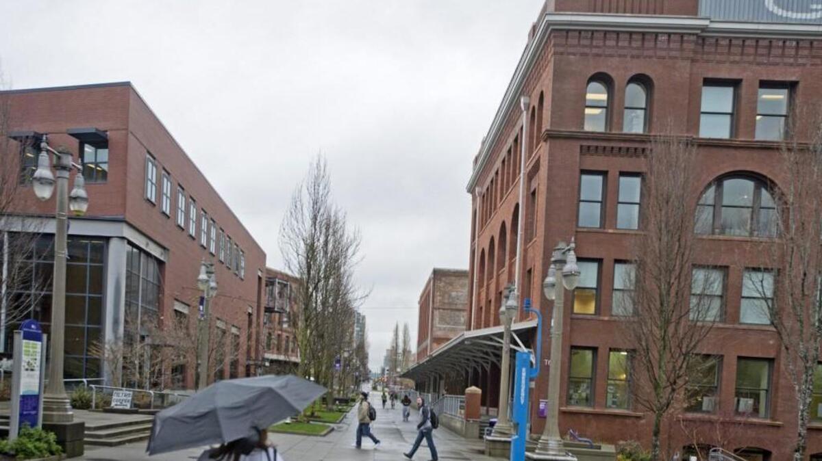 The University of Washington Tacoma campus is shown in 2013. The university plans to launch a new study of groundwater contamination.