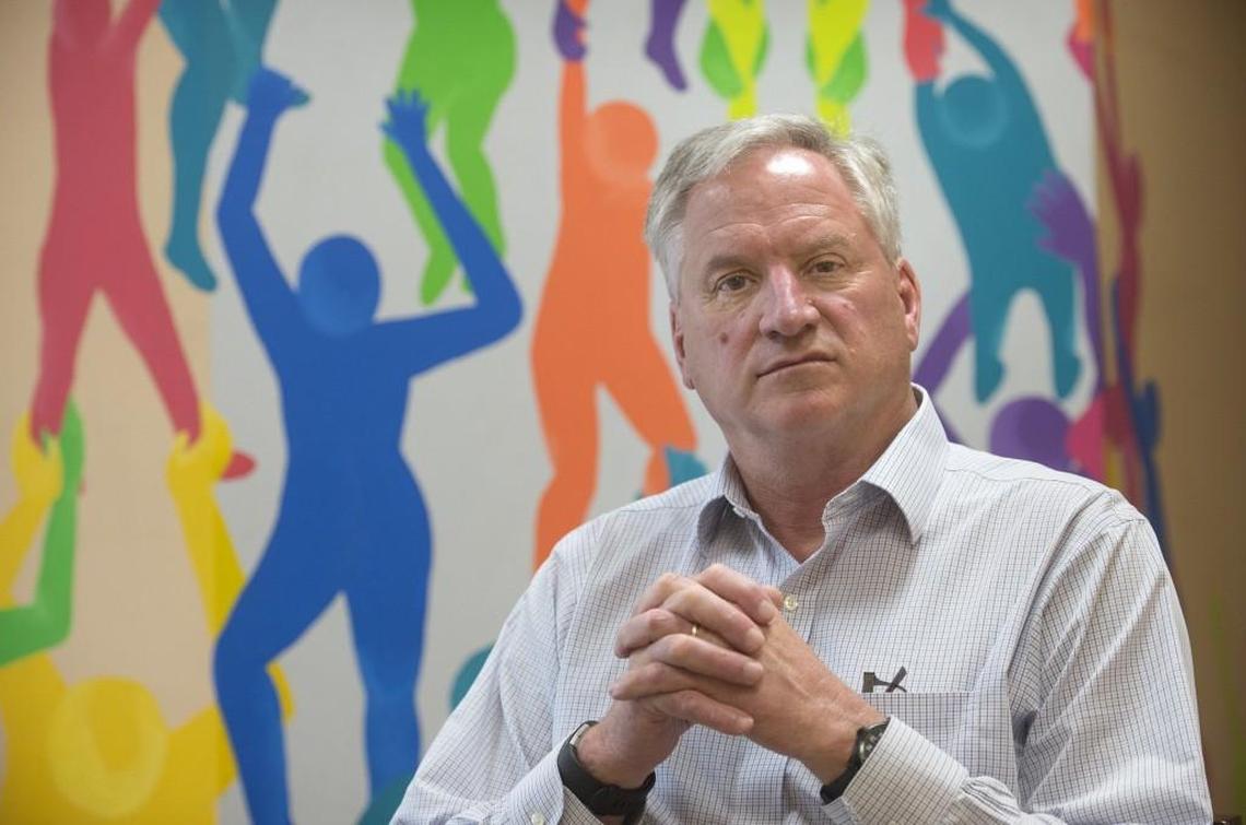 Executive director Greg Devereux at the Washington Federation of State Employees headquarters in Olympia on Wednesday, April 11, 2018.