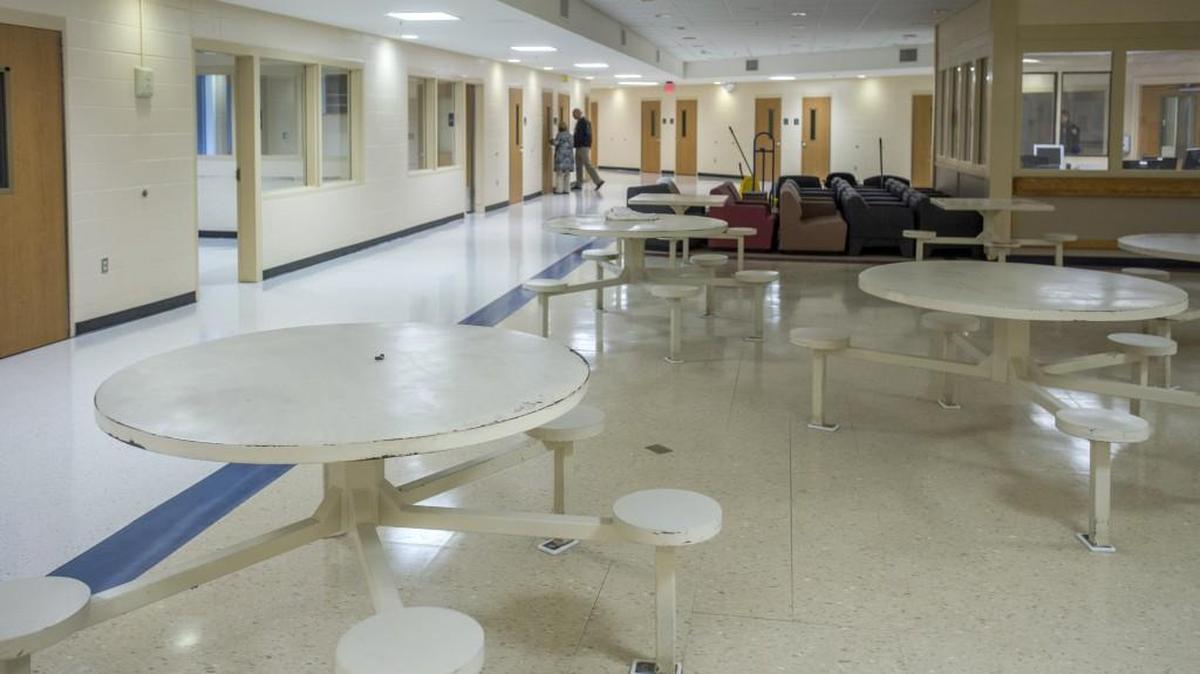 Ward F3 within the Center for Forensic Services at Western State Hospital sits empty after the Department of Social and Health Services canceled plans to open it in favor of addressing hospital staffing issues elsewhere to avert a loss of federal funding. Forensic wards house patients sent to the Lakewood psychiatric hospital by order of the criminal courts.