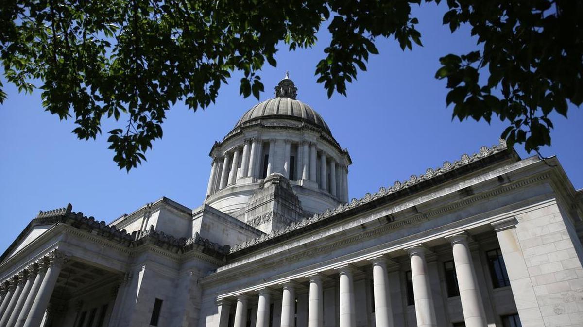 The Legislative Building is shown Friday, June 30, 2017, at the Capitol in Olympia, Wash. Washington lawmakers approved new two-year state operating budget Friday that includes a plan to comply with a court order to fix how the way the state pays for schools. The state Supreme Court will decide whether the plan is enough to lift contempt sanctions in the McCleary case.