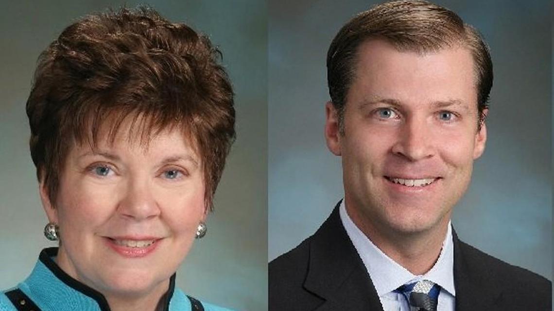 
State Sen. Pam Roach, R-Sumner (left), is running for Pierce County Council in 2016. Her son, Dan Roach (right), is the council chairman.

