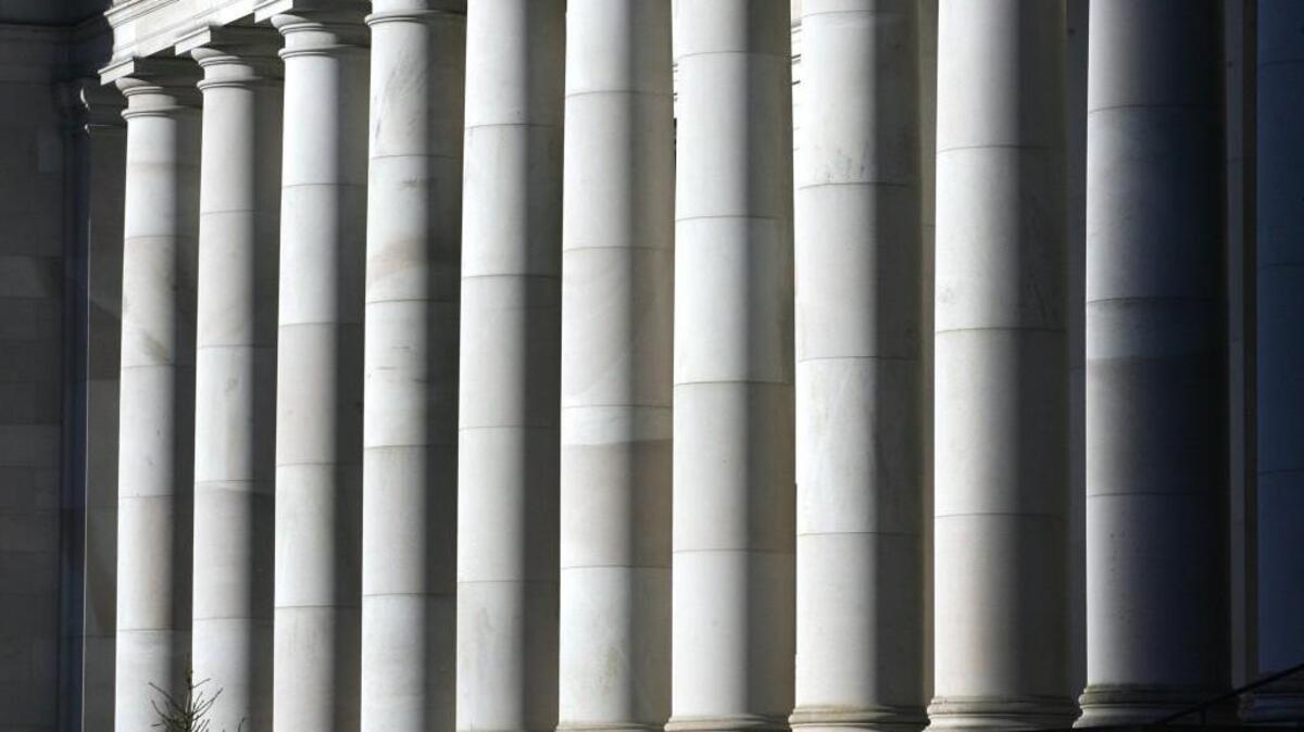 
The Temple of Justice on the state Capitol campus in Olympia is shown on Jan. 3, 2013.
