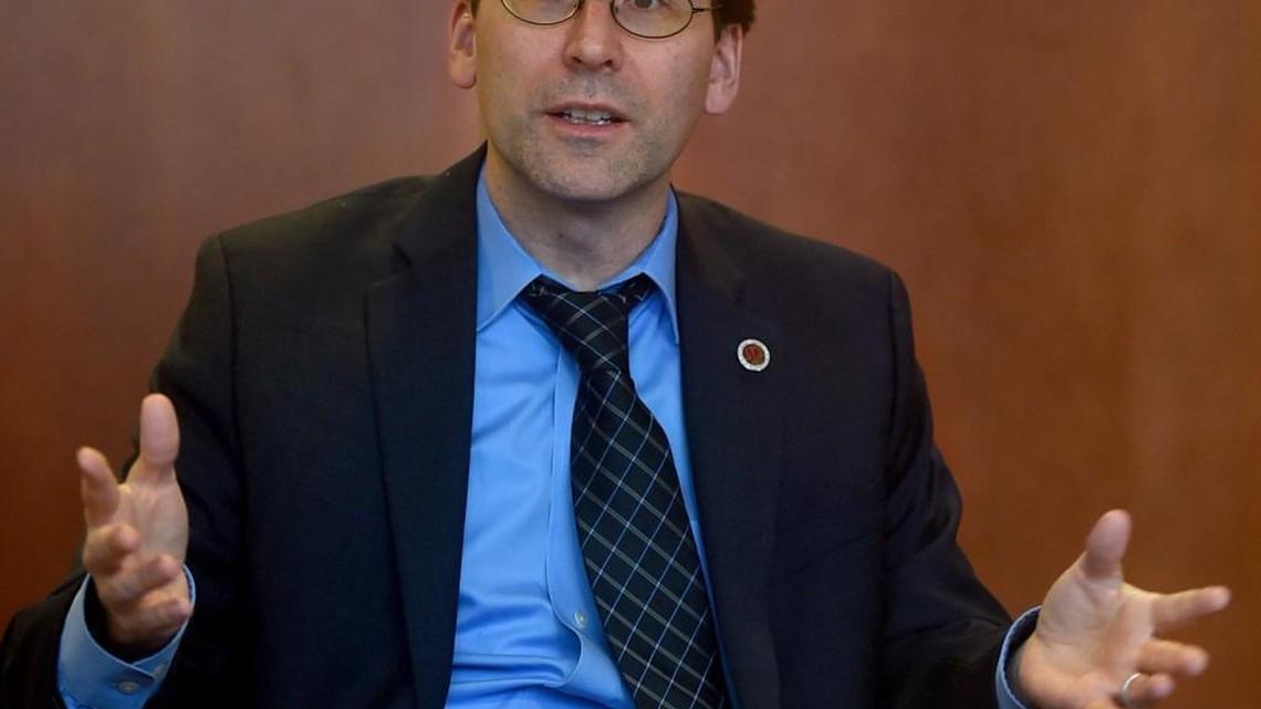 Washington state Attorney General Bob Ferguson speaks to The Olympian editorial board Jan. 19, 2016.