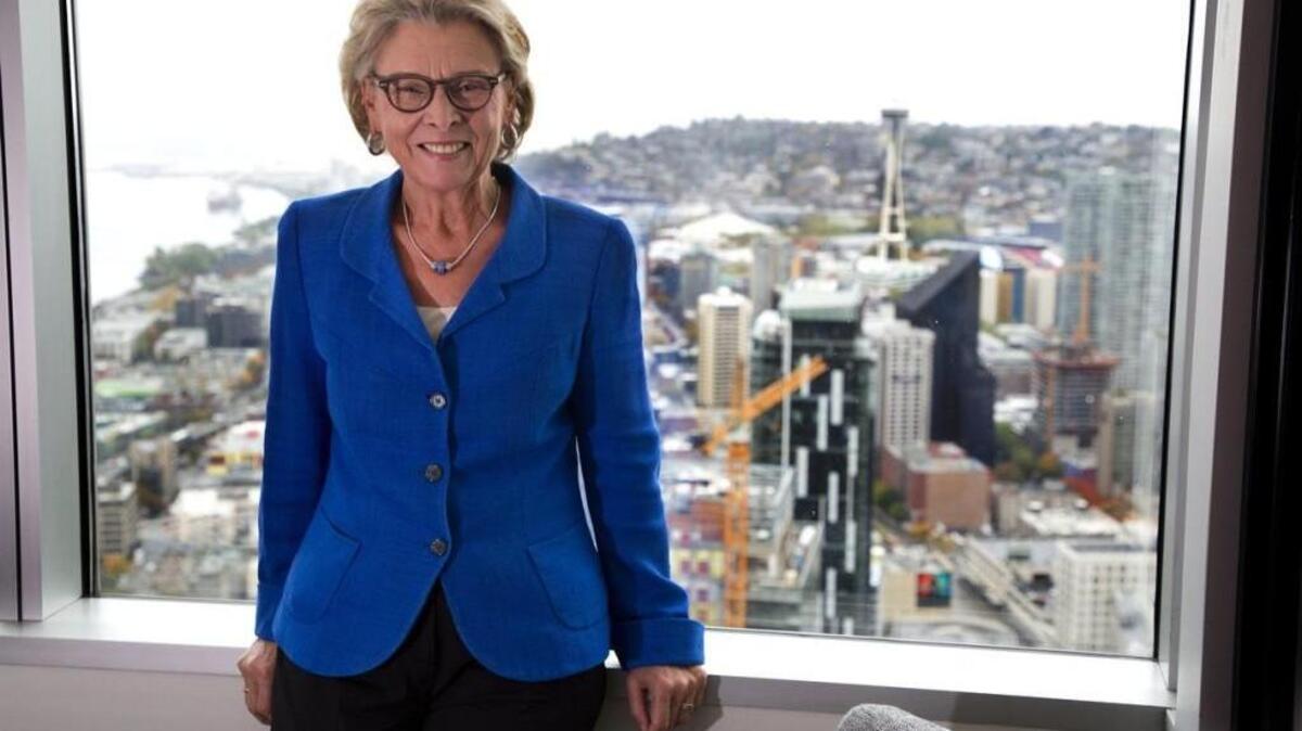 From her 54th-floor office in downtown Seattle, former Gov. Christine Gregoire can see Seattle Center, Queen Anne Hill and a city she fears is “moving in a direction that is not going to maintain how we get done what we need to get done.”
