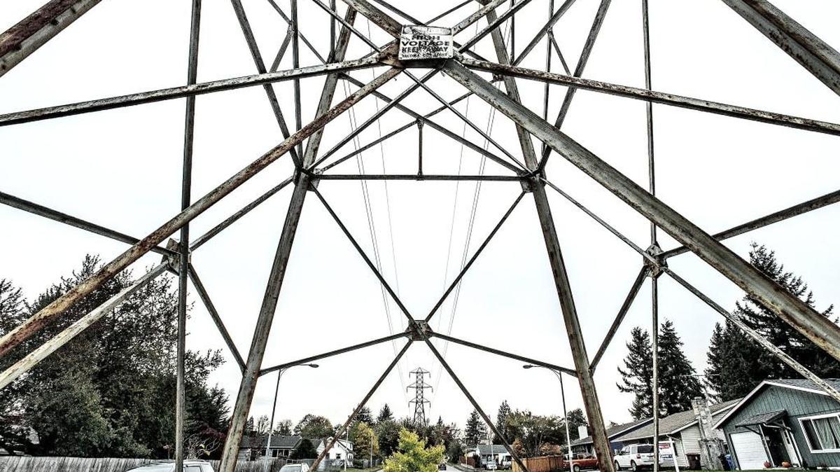 The 15 towers that stretch across the entire median of North 21st Street are scheduled to come out in the next couple of years, per a contract the Tacoma Public Utilities board approved a couple weeks ago. When they do, the city hopes to redesign the street. That could mean bike lanes and pedestrian improvements.