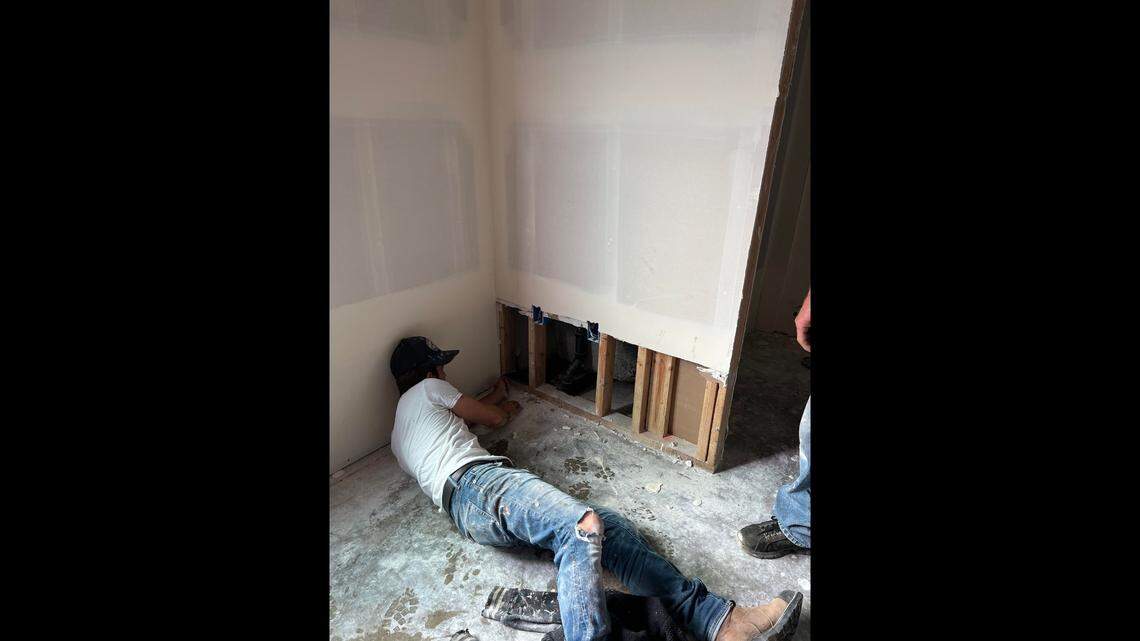 Firefighters heard noises coming from in an apartment wall Sept. 11 in Cowlitz County, Washington. They found six hungry critters.