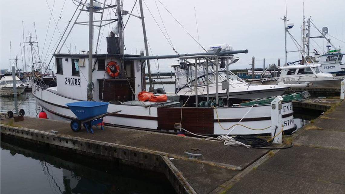 A boat carrying two passengers left Oct. 12 from Grays Harbor County, Washington, officials said. The boat was supposed to return Oct. 15 but never did.
