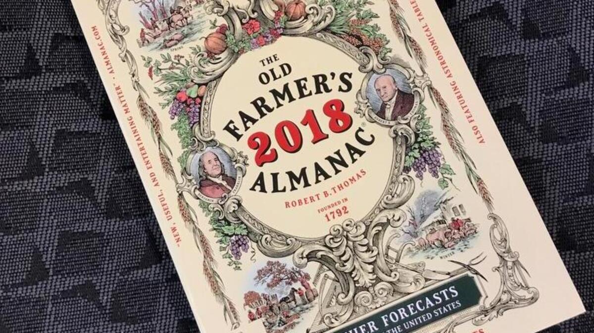 ‘The Old Farmer’s Almanac’ predicts a cooler and drier winter than normal in the Northwest.