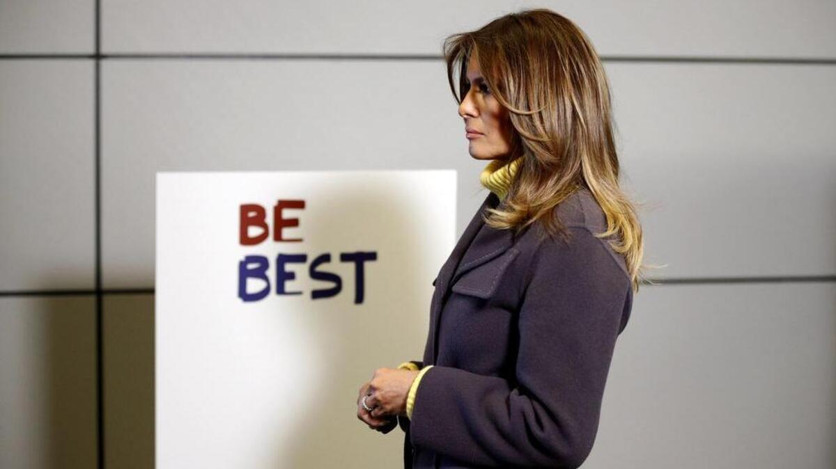 Be Best. Because being good isn’t good enough, and being better is so yesterday? Melania Trump visits Microsoft headquarters in Redmond Monday, part of a three-state swing to promote her first lady initiative.