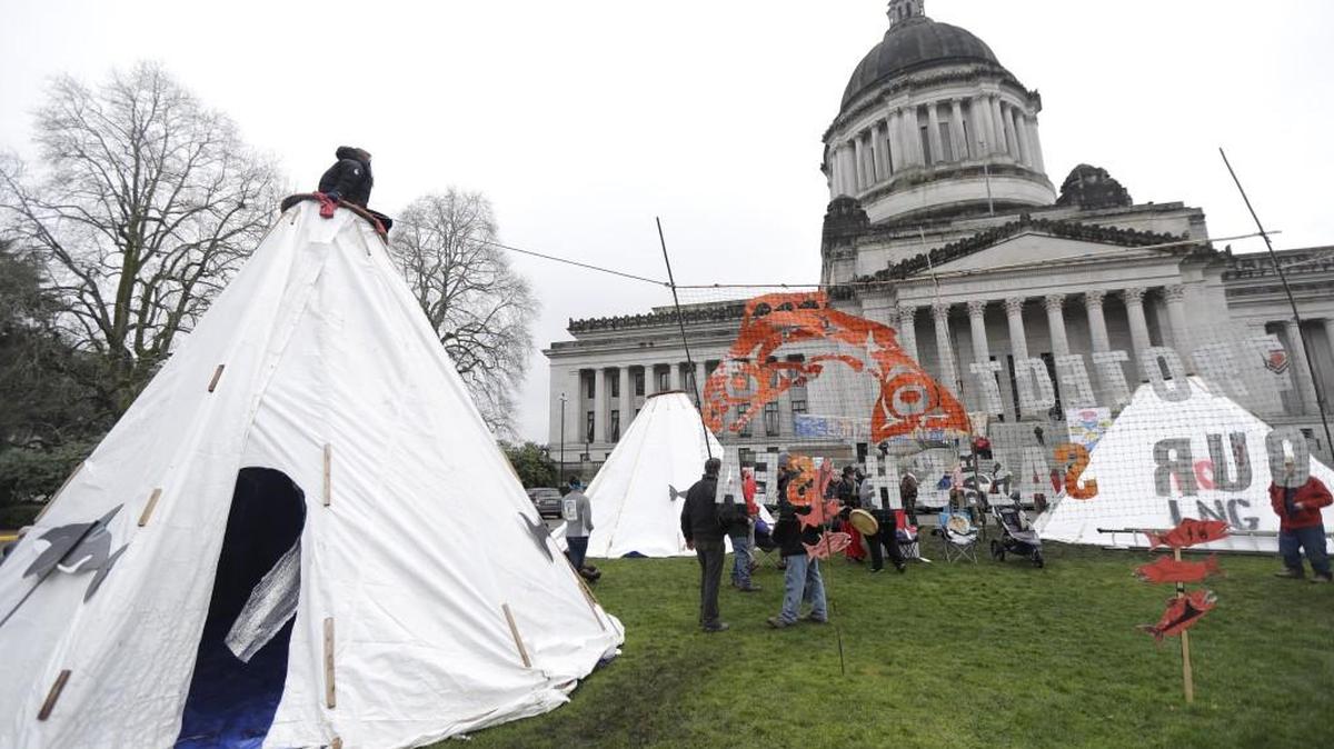 Activists had already pitched camp at Washington’s state Capitol on Monday, the first day of the 2018 Legislature. Will the session finish in its allotted 60 days? And will new Senate rules help prevent a repeat of last year’s budget missteps?