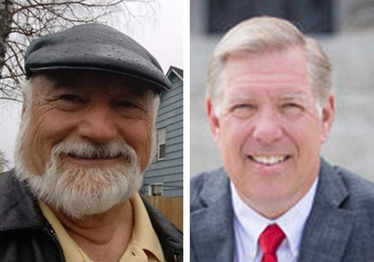 Milt Tremblay (left) and Dave Morell are the TNT Editorial Board’s primary election picks in Pierce County Council, District 1.