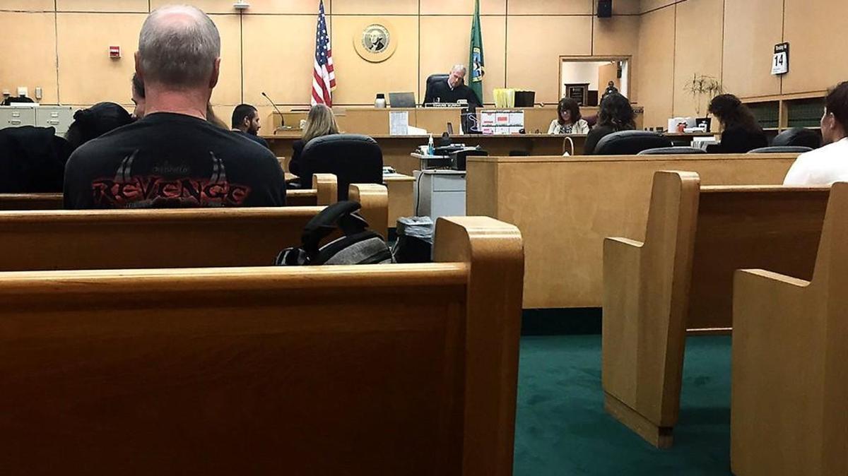 Judge Ed Murphy presides over the forensic mental health court.