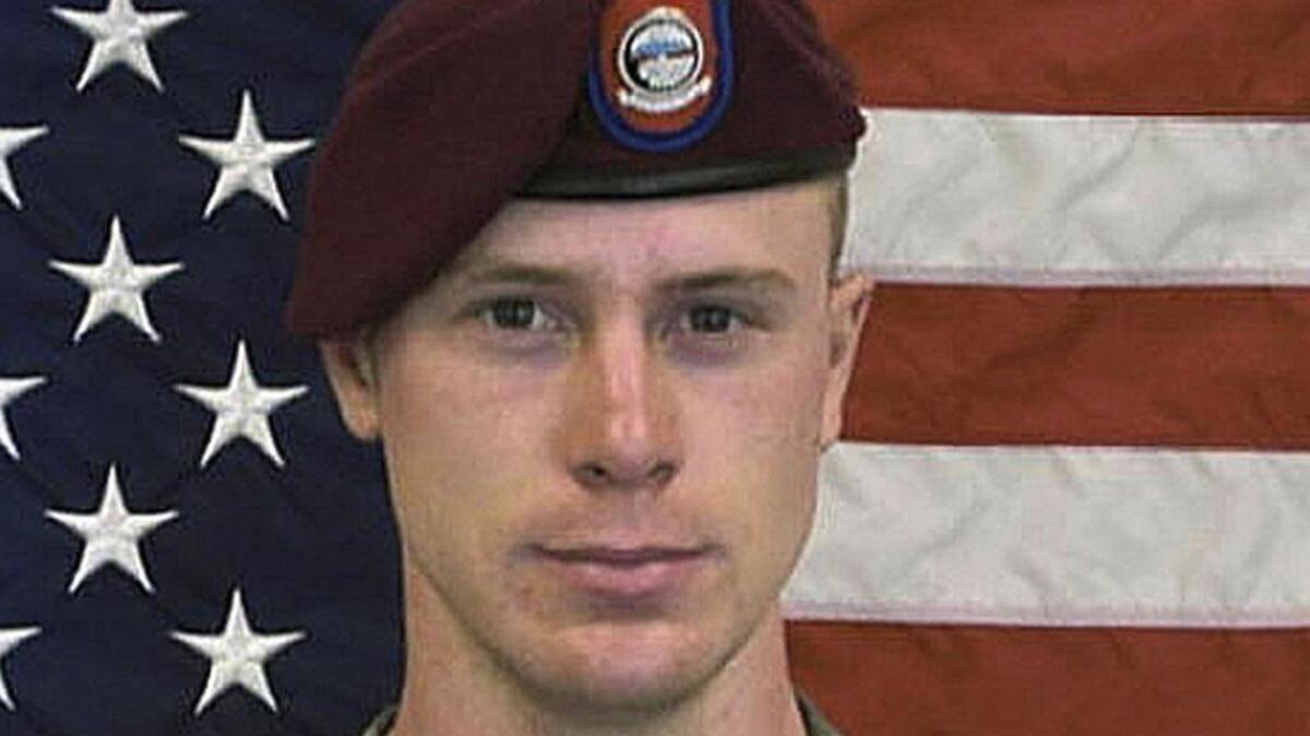 Sgt. Bowe Bergdahl, who was released in exchange for five Taliban detainees from Guantanamo Bay, has been referred for trial by a general court-martial. (AP Photo/U.S. Army, File)