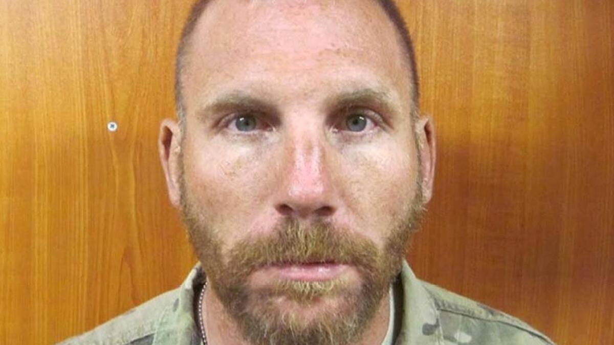 
This photo of Staff Sgt. Robert Bales was taken the night of his attacks that killed 16 people in Afghanistan on March 11, 2012.

