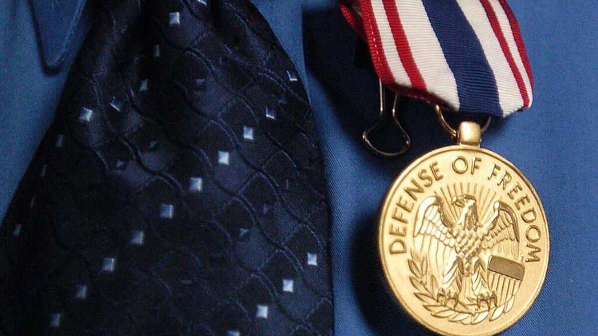 Background checks of candidates for public office can often reveal whether they legitimately earned medals they cite in their résumés.