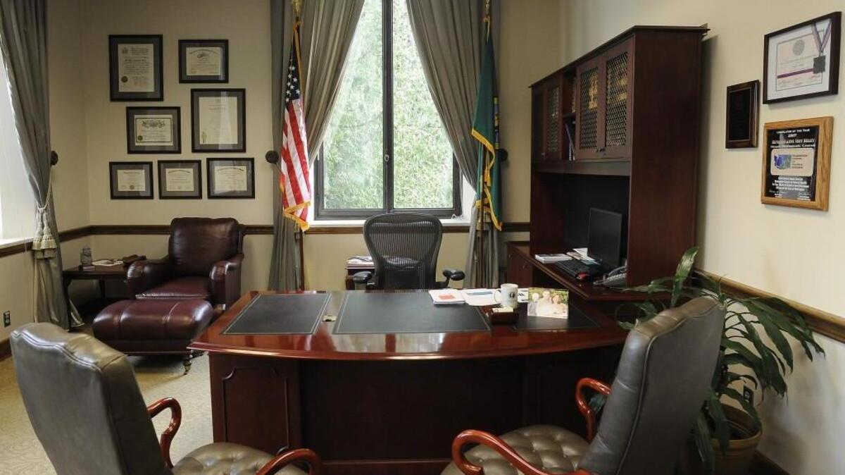 Washington state Auditor Troy Kelley's office was vacant for seven months last year while he took unpaid leave. Legislators recently said they won’t impeach Kelley because they don’t want to interfere with a federal trial scheduled for next month.