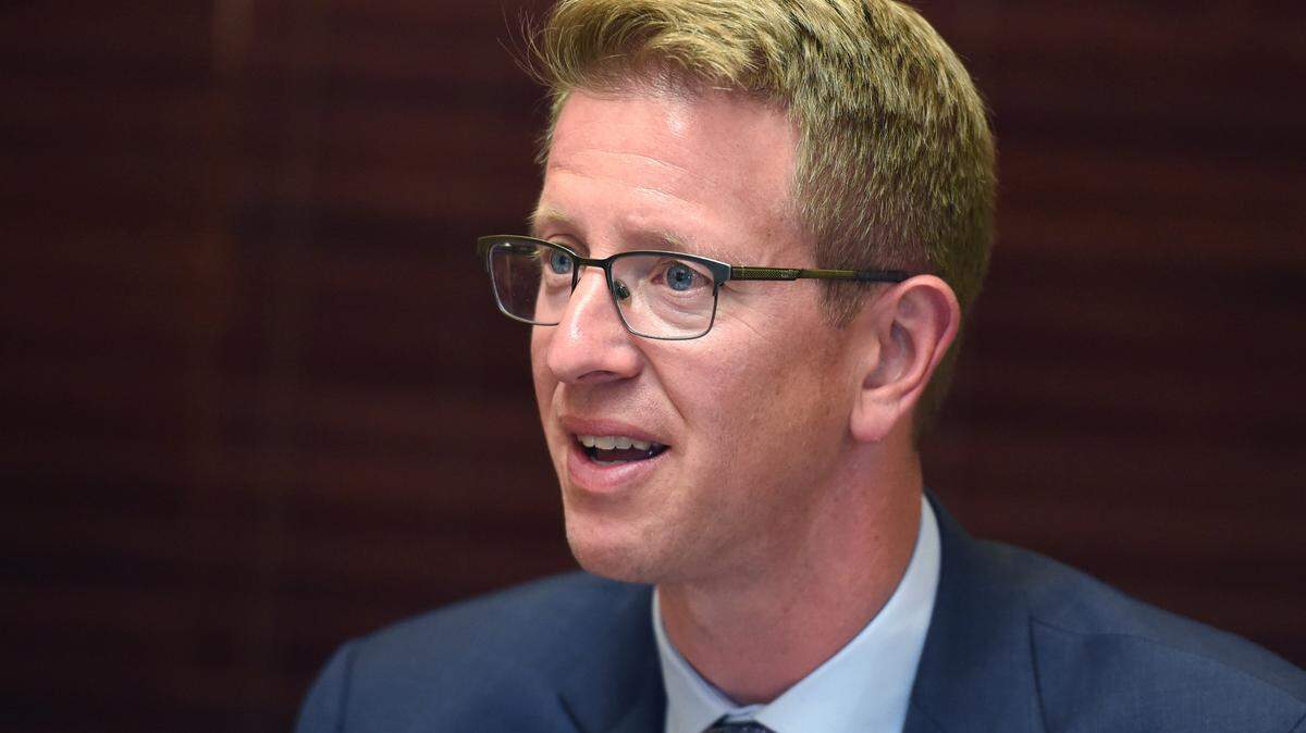 During a meeting with The News Tribune editorial board on Aug. 14, 2019, Congressman Derek Kilmer details legislation he’s sponsoring to help prevent foreign interference in future elections. A speech Kilmer was to deliver in Tacoma on Wednesday was disrupted by protestors.