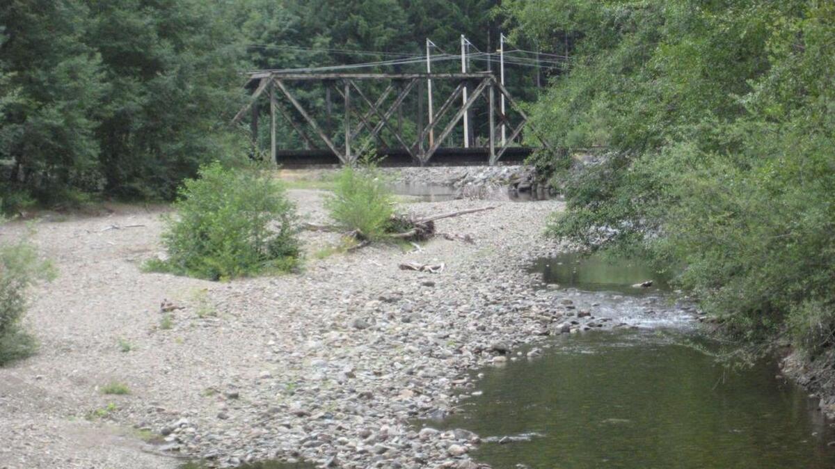 
Water levels at this location on the Green River, photographed on July 23, typically do not reach this level until late September or early October. 
