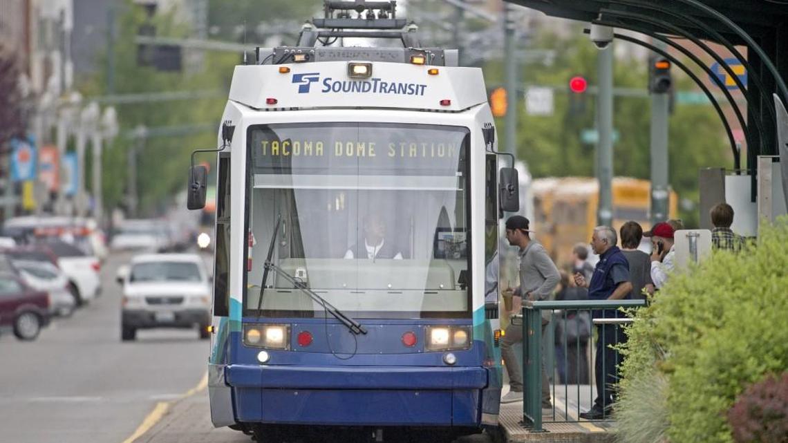The only light rail in Tacoma today is the short Link loop downtown. A full connection to King and Snohomish counties is planned for 2030 under the Sound Transit 3 measure approved by voters in November 2016.