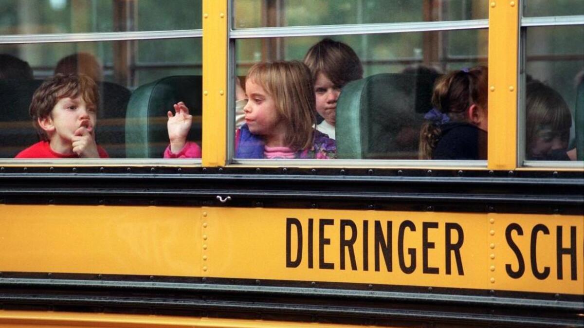 Students at Lake Tapps Elementary School in the Dieringer School District.