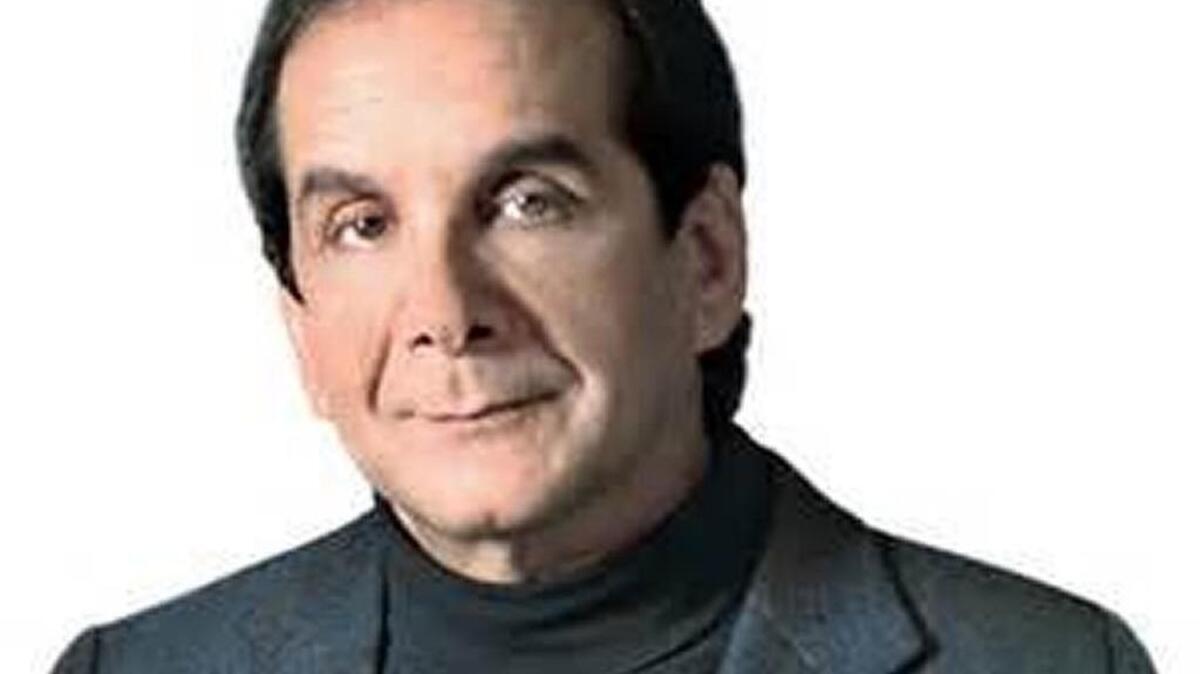 Washington Post columnist Charles Krauthammer.
