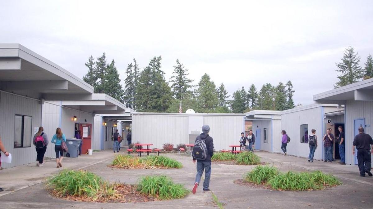 Approval of Bethel Schools’ bond request means students at Challenger High School could say good-bye to portable classrooms and hello to a brand new school.