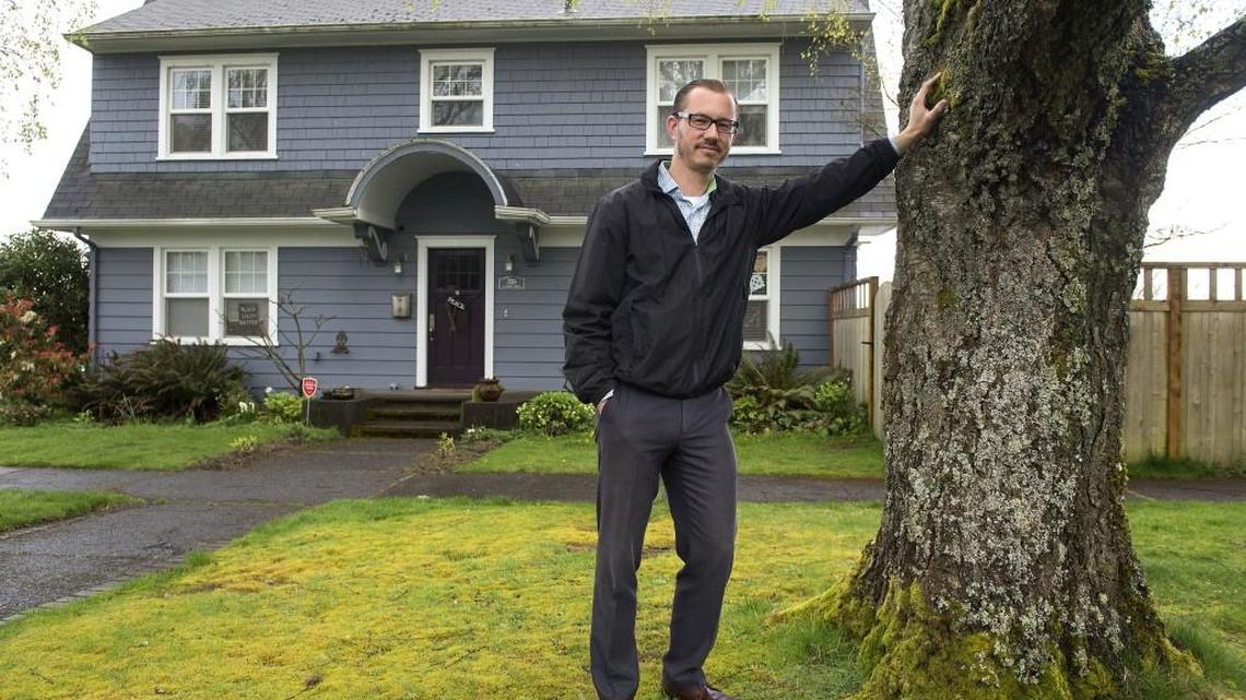 It took veteran Nathan Kent Harber nearly a year and a half before he was able to buy this North Tacoma Dutch colonial using a VA loan. 2017.