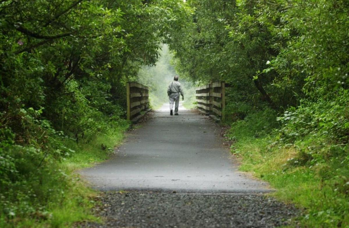 The 21-mile Foothills Trail goes from Puyallup to Buckley.