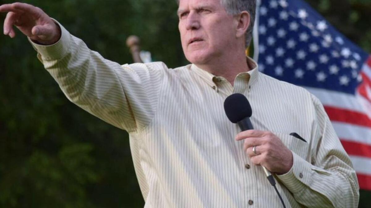 Republican Steve McLaughlin is running for Washington commissioner of public lands.
