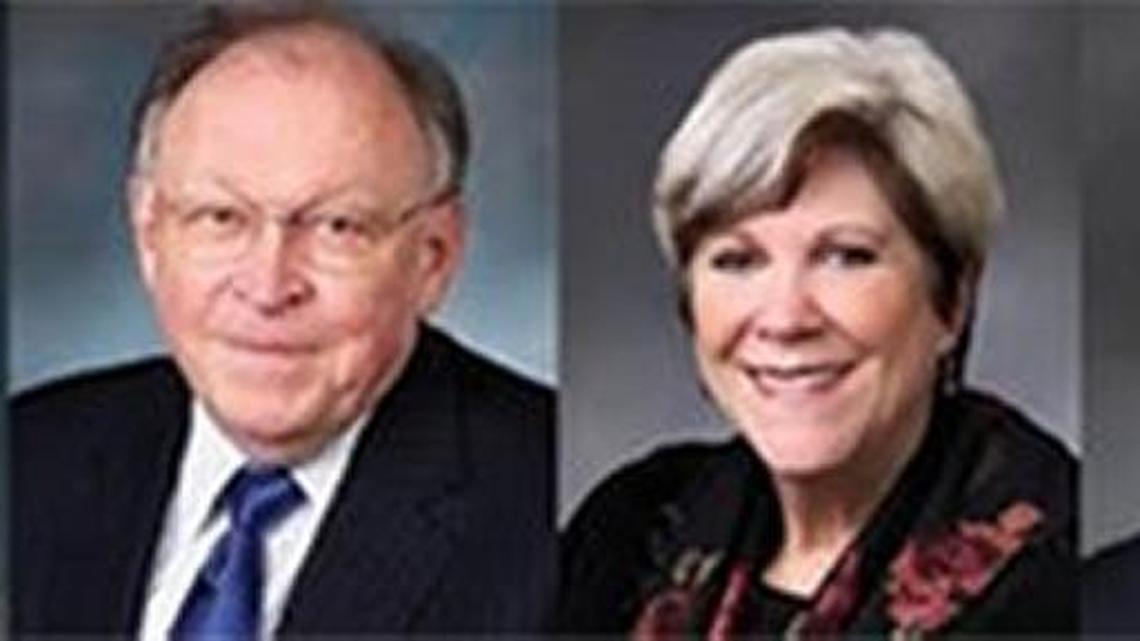 From left: Rep. Jesse Young and former representative Larry Seaquist are The News Tribune's picks to face off in the 26th District primary election, while Sen. Jeannie Darneille and Rep. David Sawyer merit strong consideration in the 27th and 29th legislative districts.