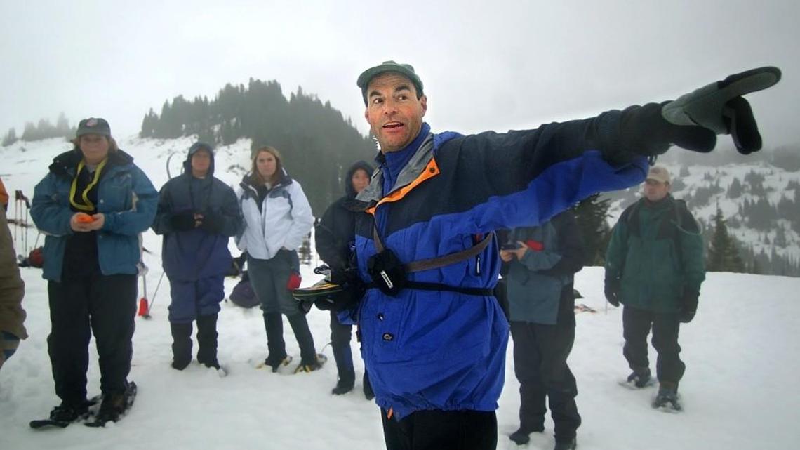 Eric Simonson, leading an avalanche training clinic in 2005, reached the summit of Mount Everest in 1991. Twenty-five years later, the guide service he co-owns could put its 400th person on top of the world’s highest peak.