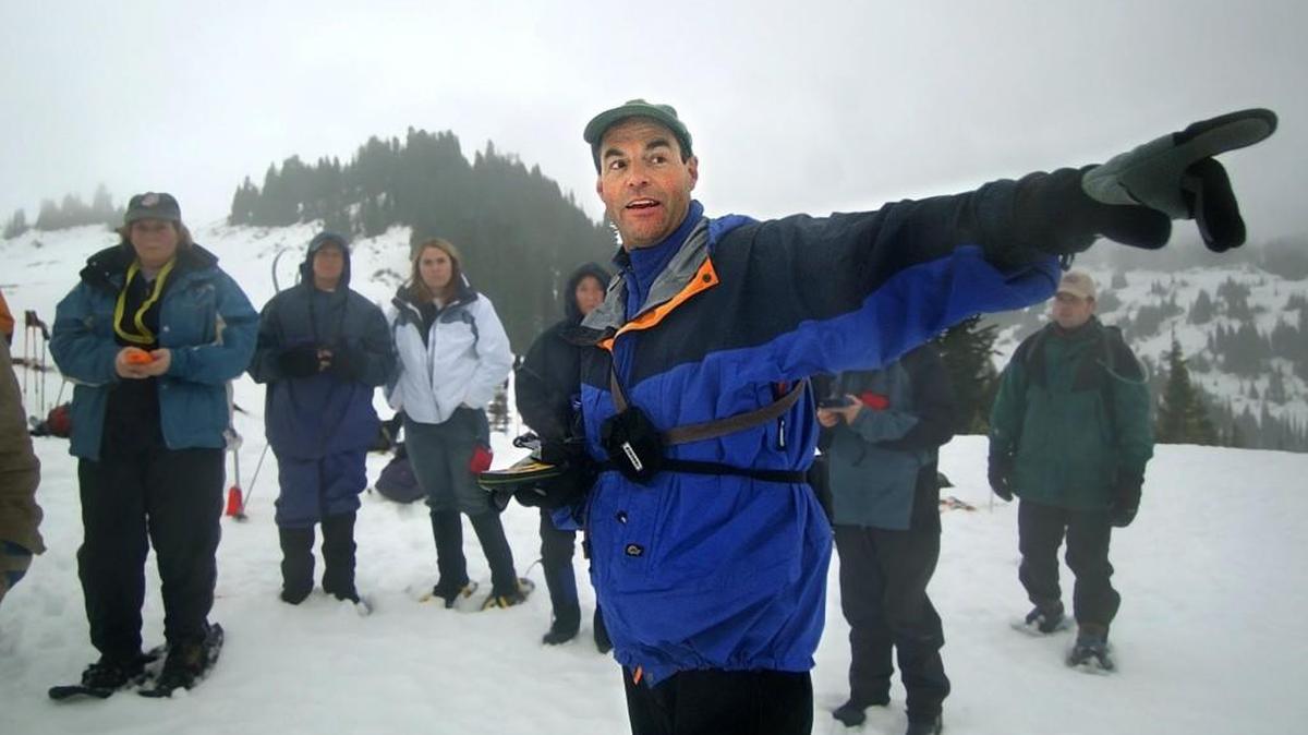 Eric Simonson, leading an avalanche training clinic in 2005, reached the summit of Mount Everest in 1991. Twenty-five years later, the guide service he co-owns could put its 400th person on top of the world’s highest peak.