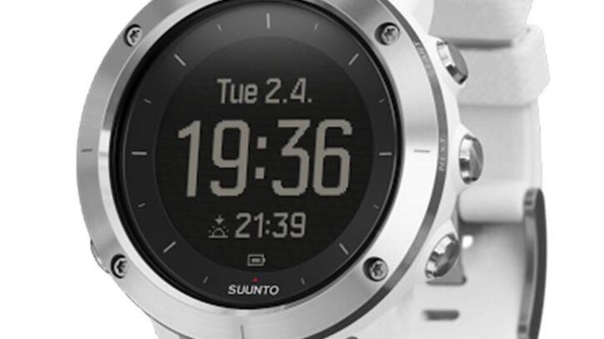 The Suunto Traverse GPS watch uses integrated GPS technology to offer state-of-the-art tracking for hiking and trekking.