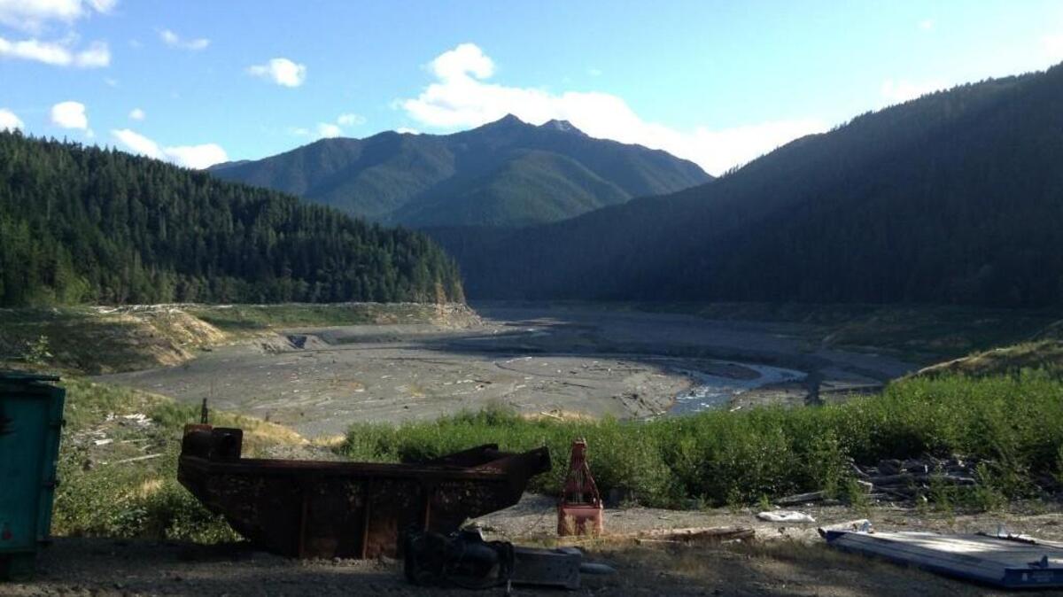 Volunteers are needed to help with a revegetation project Nov. 20-21 along the former lake that was created by the Glines Canyon Dam that once blocked the Elwha River.