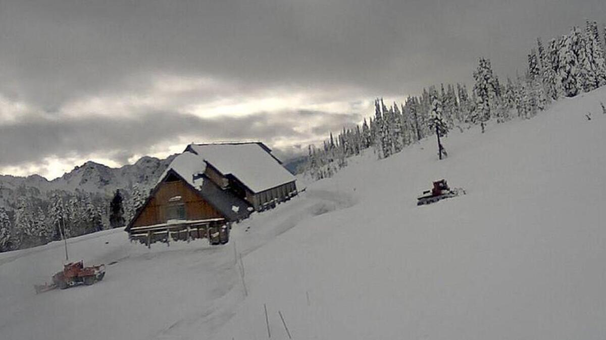 The park groomer started working Tuesday afternoon in the Paradise area.