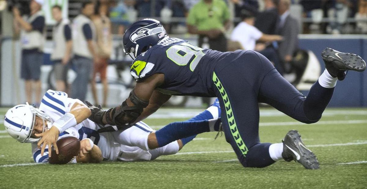 Rookie defensive end was all over the backfield of the Indianapolis Colts during last weekend’s preseason opener. Can the third-round draft choice be that disruptive against starters? That’s one of multiple questions the Seahawks are seeking to answer Saturday night in their second preseason game at the Los Angeles Chargers in Carson, Calif.