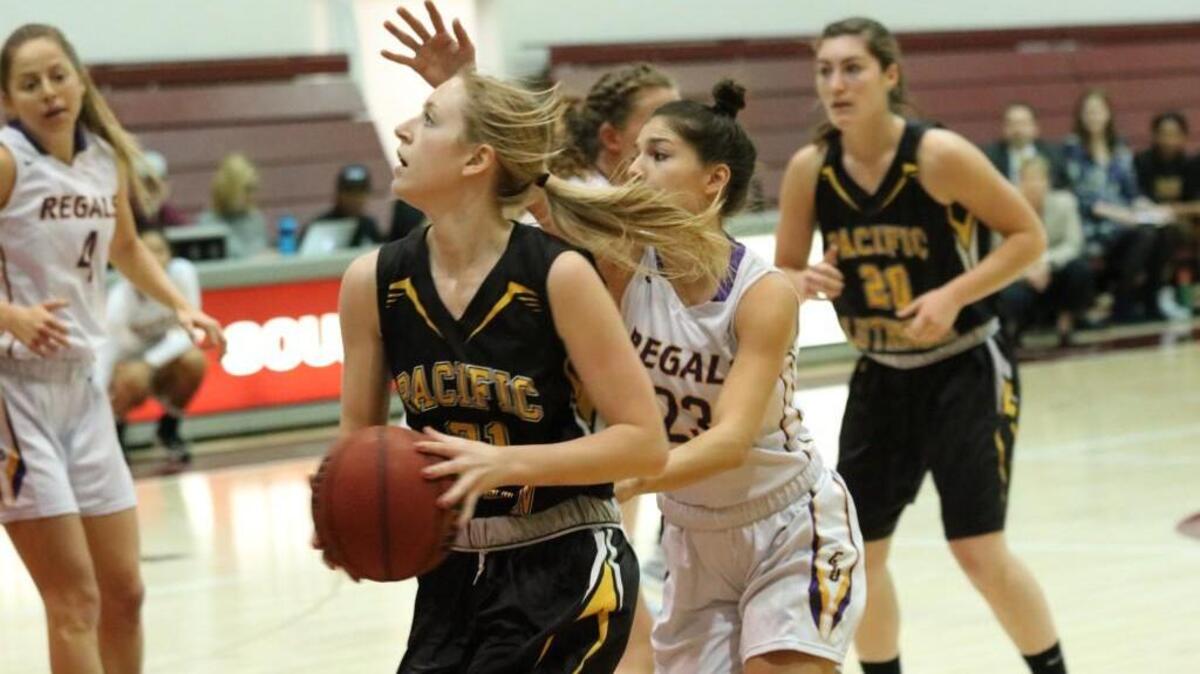 Kristin Sturdivan was a spot-up shooter at White River High School, but has been challenged to add more to her game at Pacific Lutheran.