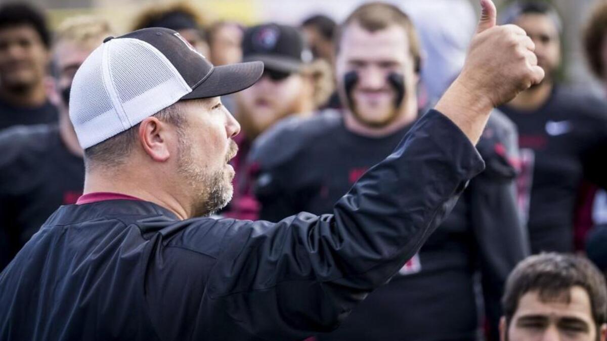 Ian Shoemaker has coached Central Washington University to an 8-0 record and a No. 8 national championship this season. Shoemaker grew up in Graham and graduated from Orting High in 1992.