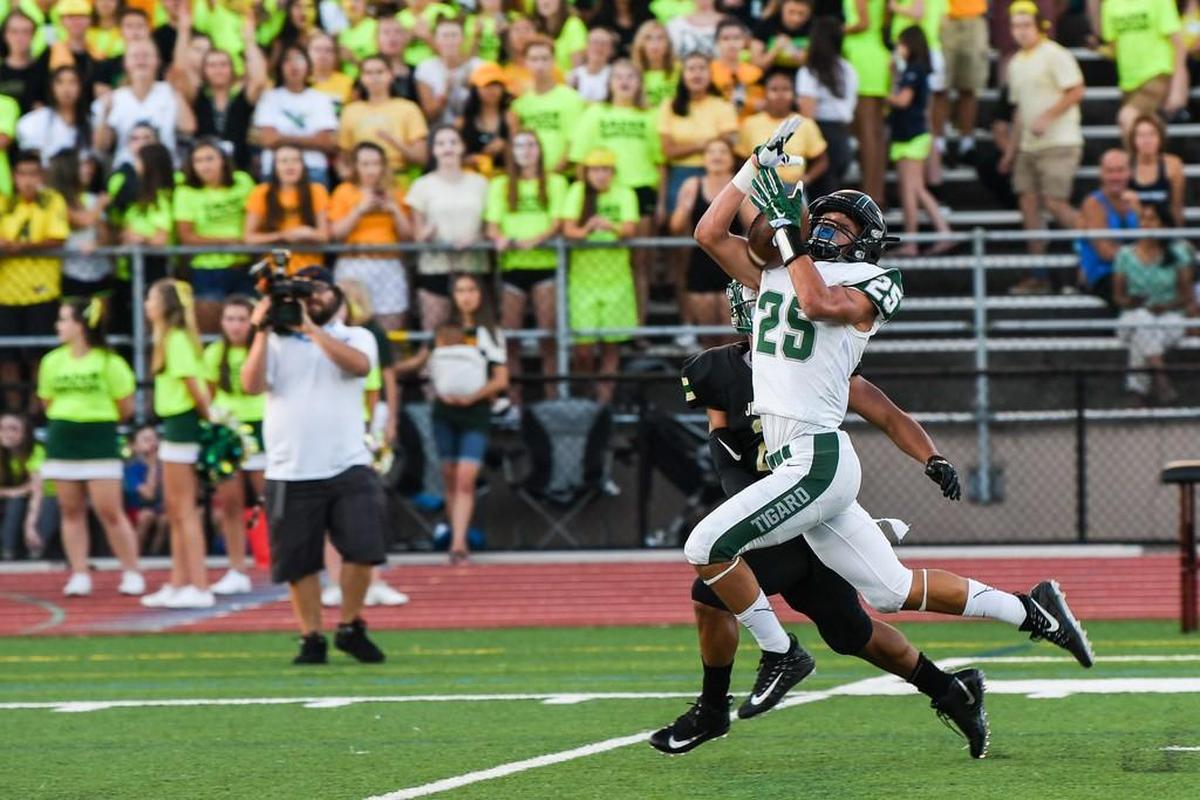 Tigard’s Braden Lenzy is ranked as the No. 5 athlete in the country by 247Sports and is signed to play football at Notre Dame. He is part of The News Tribune’s 2018 class of Northwest Nuggets.