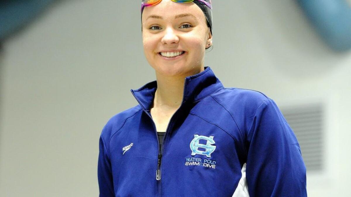 Gig Harbor junior Ursula Andren took third place in the 100-yard breaststroke event in the Class 4A state swim meet on Saturday.