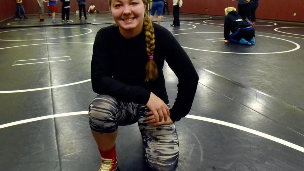 Yelm senior Ariana Zemke wrestled for two years with the Tornados before her family was deployed to Japan. She returned to Yelm for her final year.
