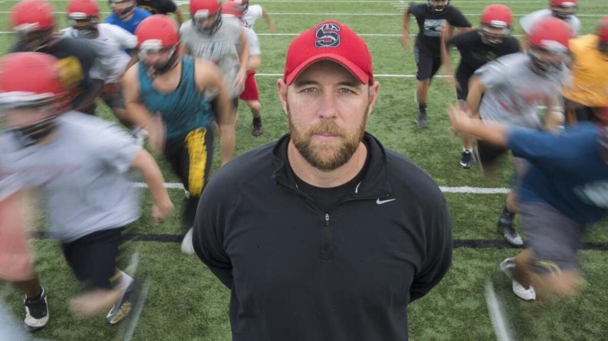 
Steilacoom coach Rich Lane suffered serious head injuries in high school and college, and he still has lingering issues because of it. “Back then, you kept your mouth shut unless you couldn’t walk or a bone was sticking out,” Lane said. “But now kids have the ability, rightfully so, to say, ‘Hey, there’s something wrong with me.’
”
