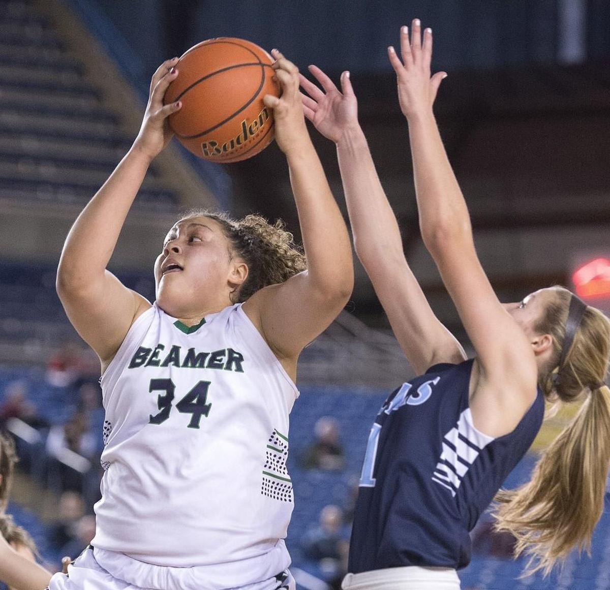 Todd Beamer's Makenzie Bond was selected with teammate Chasity Spady as the 4A NPSL Olympic MVP.