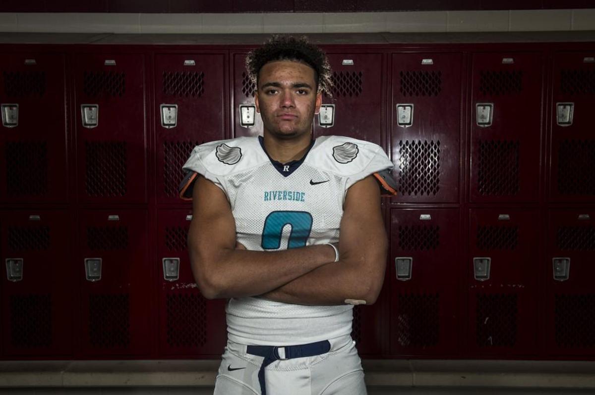 The first team defensive line includes Auburn Riverside’s Justus Legg.