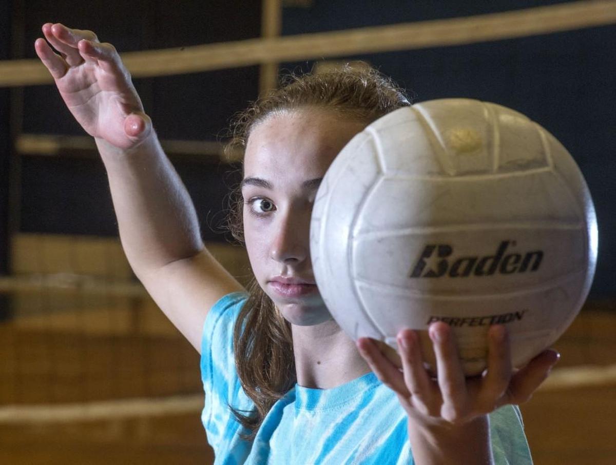 Calley Heilborn, an outside hitter for Auburn Riverside, is the News Tribune's two-time All-Area Volleyball Player of the Year.