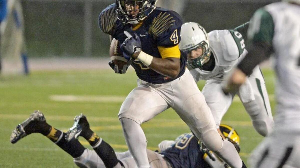 RB Myles Jack of Bellvue HS had a big game. A playoff football game in Bellevue, November 16, 2012. Under the WIAA’s ruling on Monday, Bellevue will be forced to vacate that playoff win, as well as its wins from the 2013 and 2014 seasons.Peter Haley / Staff photographer
